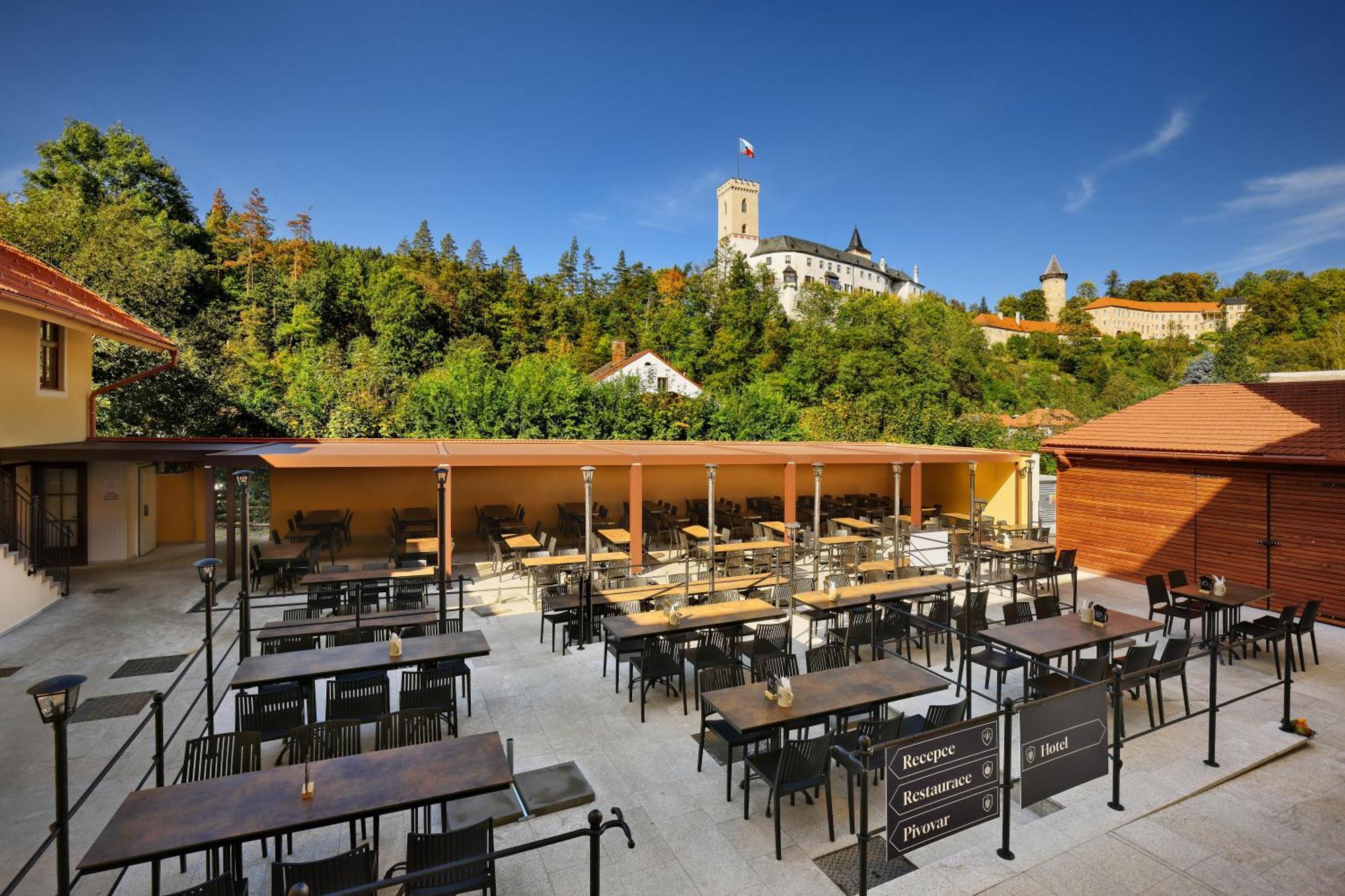 Pivovar Rozmberk Rožmberk nad Vltavou Zewnętrze zdjęcie