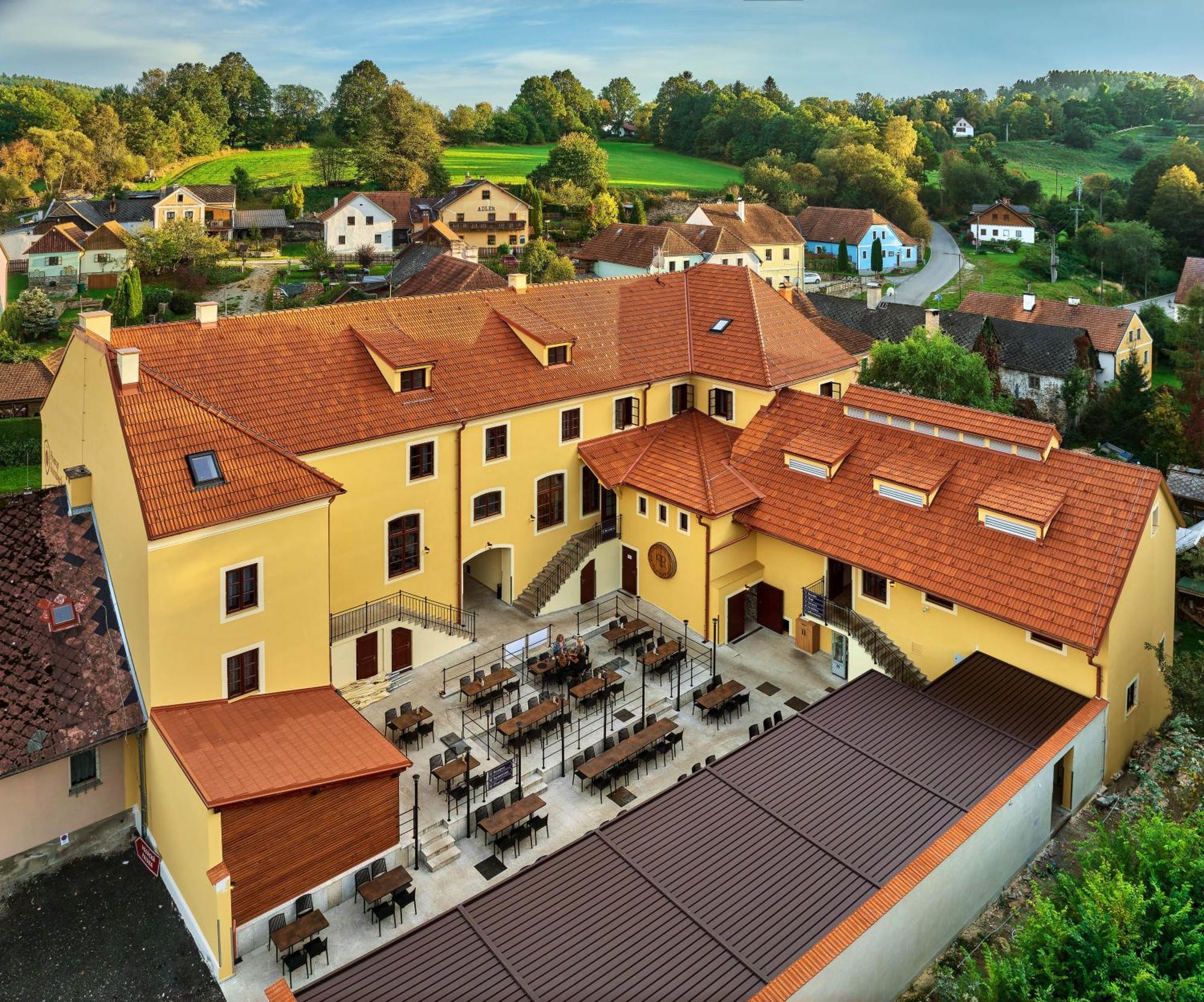 Pivovar Rozmberk Rožmberk nad Vltavou Zewnętrze zdjęcie